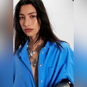 Free People Maxamillion Charm Necklace, Beachside NWT